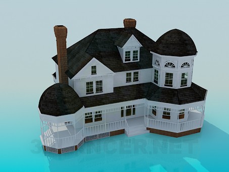 modèle 3D Immobilier - preview