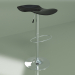 3d model Bar stool Flow (black) - preview