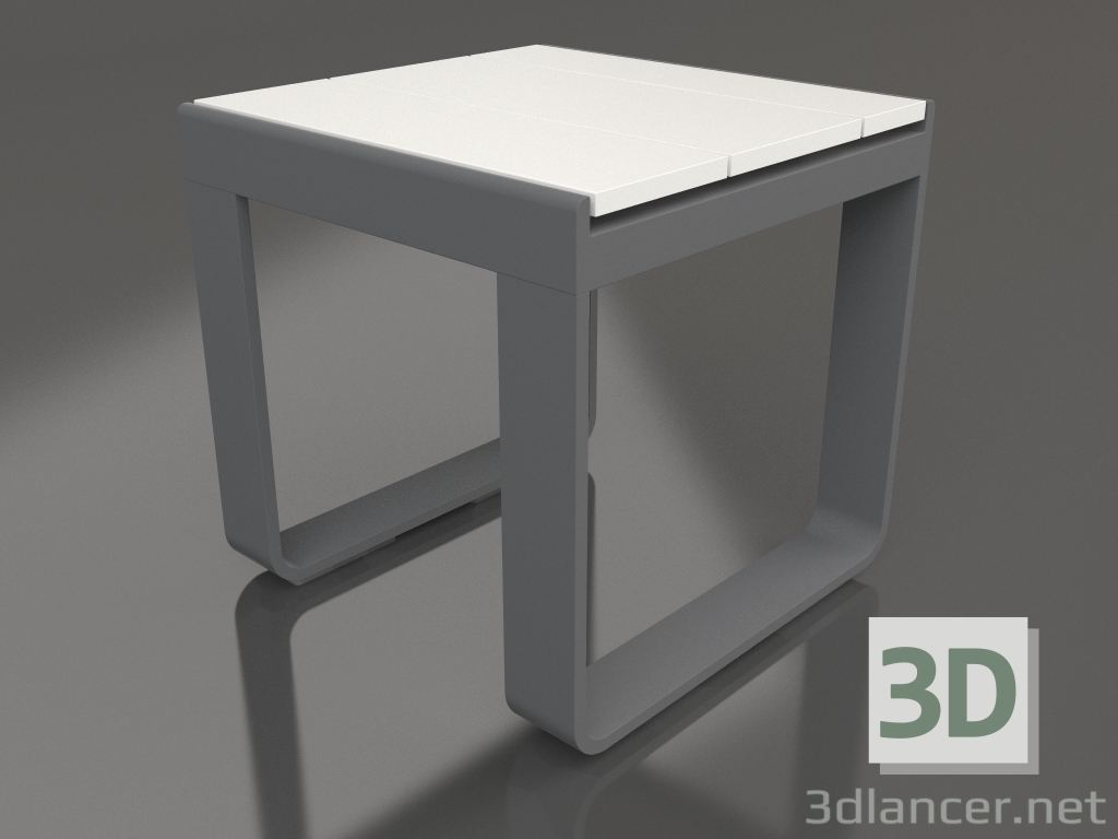 3d модель Кофейный столик 42 (DEKTON Zenith, Anthracite) – превью