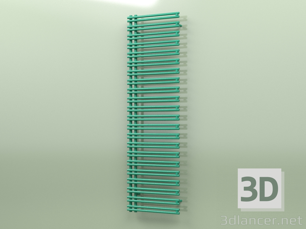3D modeli Isıtmalı havlu askısı - Ratea (1750 x 500, RAL - 6016) - önizleme
