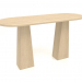 3D Modell Tisch RT 10 (1400x500x750, Holz weiß) - Vorschau