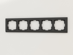 Rahmen für 5 Pfosten Stark (schwarz)