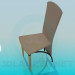 3 डी मॉडल आधुनिक कुर्सी - पूर्वावलोकन