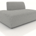 3d model Sofa module 1 seater (XL) 83x100 extended to the left - preview
