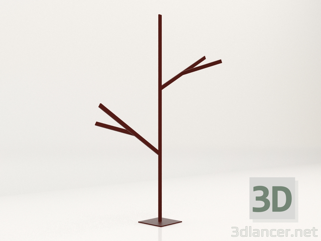 3d модель Світильник M1 Tree (Wine red) – превью
