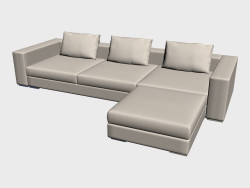 Sofa Infiniti (a Puff, 348h124)