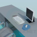 3D Modell Executive-Schreibtische - Vorschau