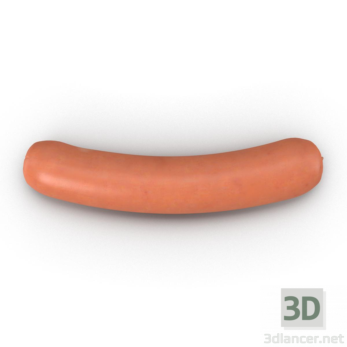 modello 3D di salsiccia comprare - rendering