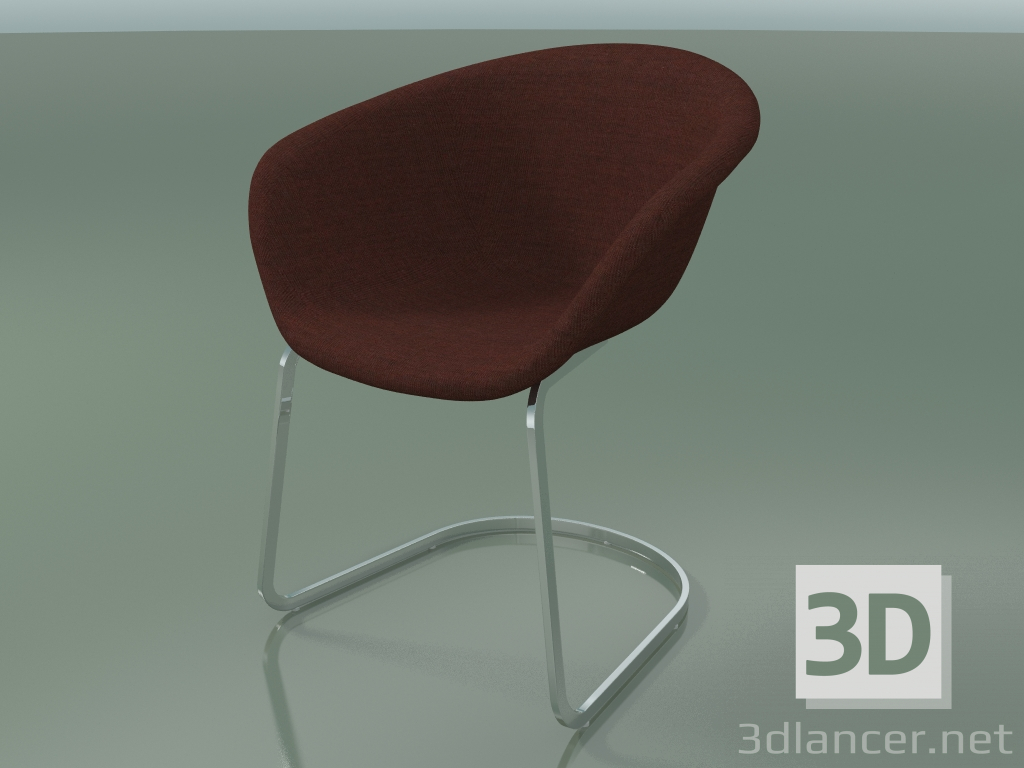 modèle 3D Chaise 4234 (sur la console, avec rembourrage f-1221-c0576) - preview