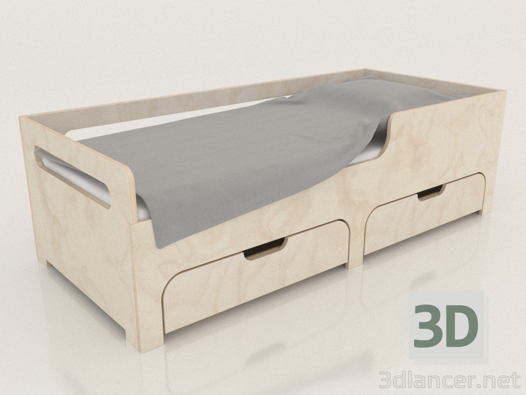 3 डी मॉडल बेड मोड DR (BNDDR0) - पूर्वावलोकन