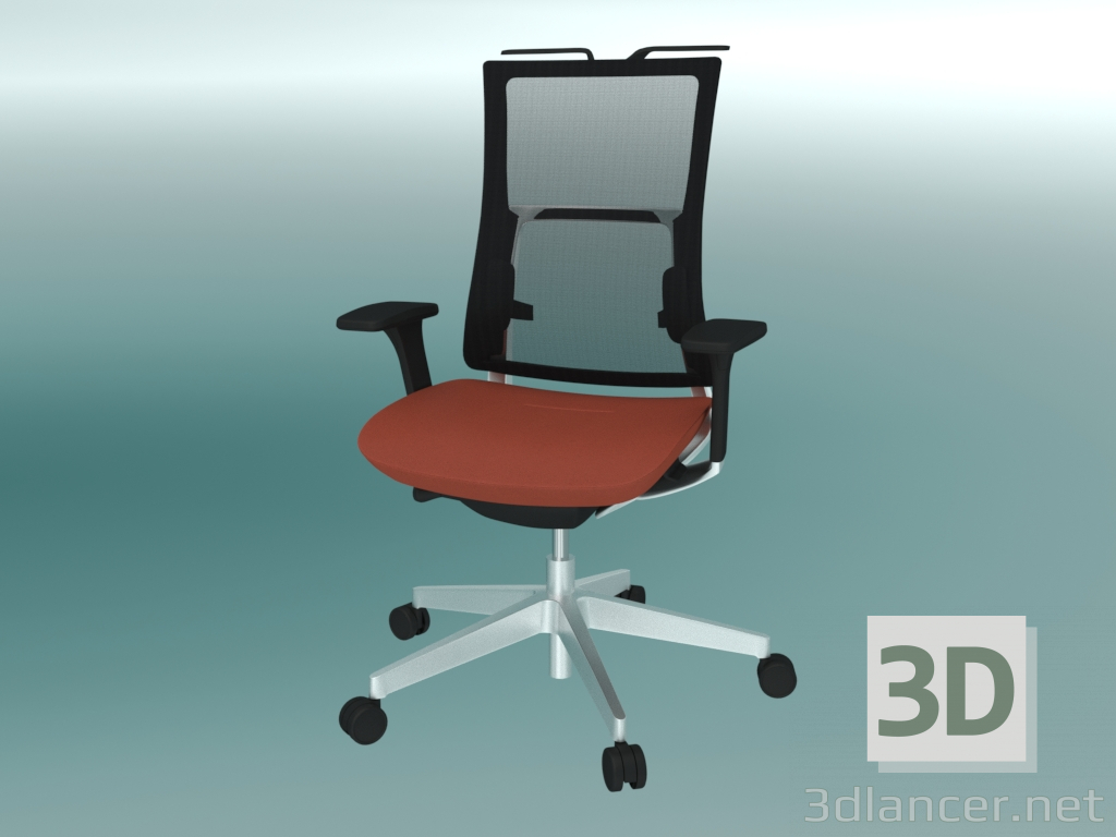 Modelo 3d Cadeira giratória (150SFL + HA) - preview
