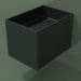 3d model Wall-mounted washbasin (02UN12301, Deep Nocturne C38, L 36, P 50, H 36 cm) - preview