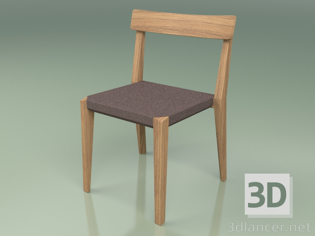 3D modeli Sandalye 171 (Batyline Kahverengi) - önizleme
