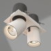 3d model Lamp LGD-PULL-S100x200-2x10W White6000 (WH, 20 deg) - preview