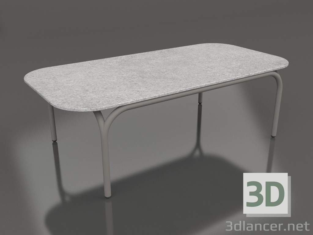 3d model Coffee table (Quartz gray, DEKTON Kreta) - preview