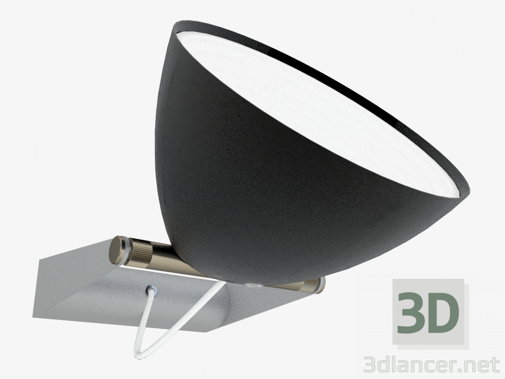 modello 3D Lampada da parete 686 Omicron 1 Parete - anteprima