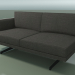 3d model End module 5234 (right armrest, H-legs, two-tone upholstery) - preview