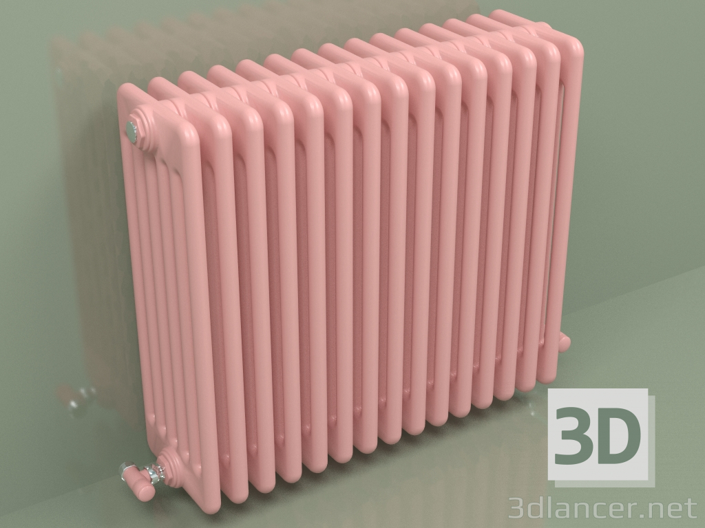 3D Modell Kühler TESI 6 (H 600 15EL, Pink - RAL 3015) - Vorschau