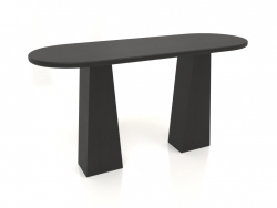 Table RT 10 (1400x500x750, bois noir)