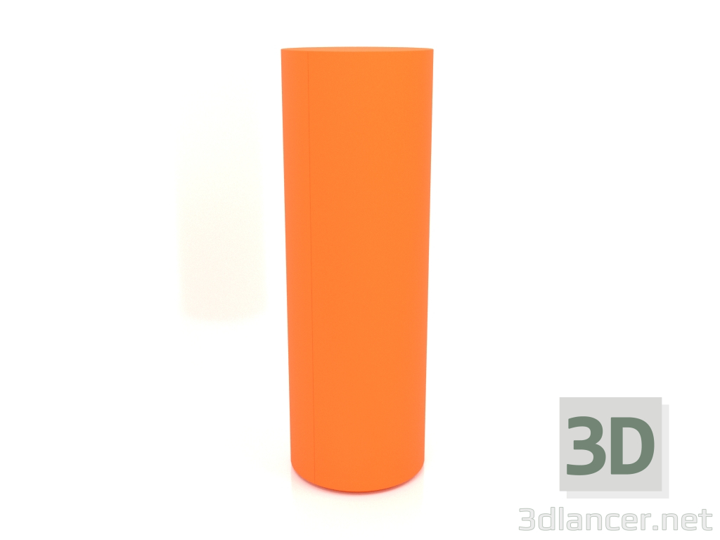 3D modeli Kabin TM 09 (D=503x1510, parlak parlak turuncu) - önizleme