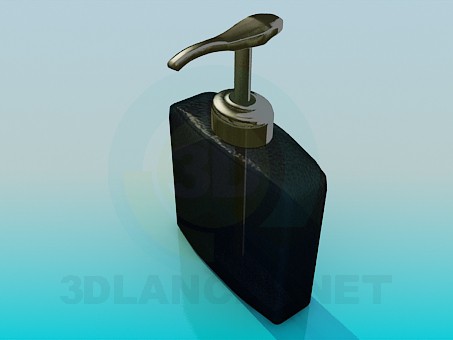 3D modeli Likit sabun tankı - önizleme