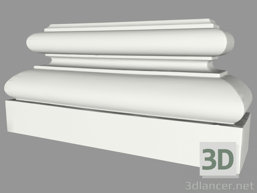 3d model Pedestal (PN20) - vista previa