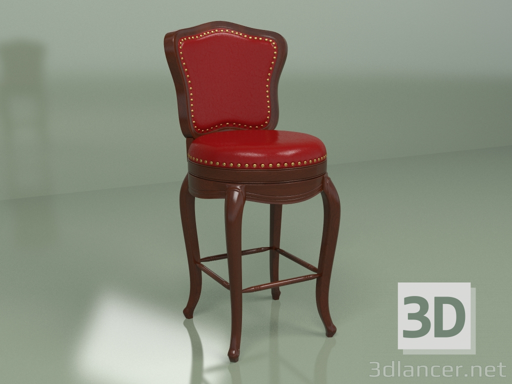 3d модель Барний стілець Catelli – превью