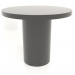 3d model Dining table DT 011 (D=900x750, black plastic color) - preview
