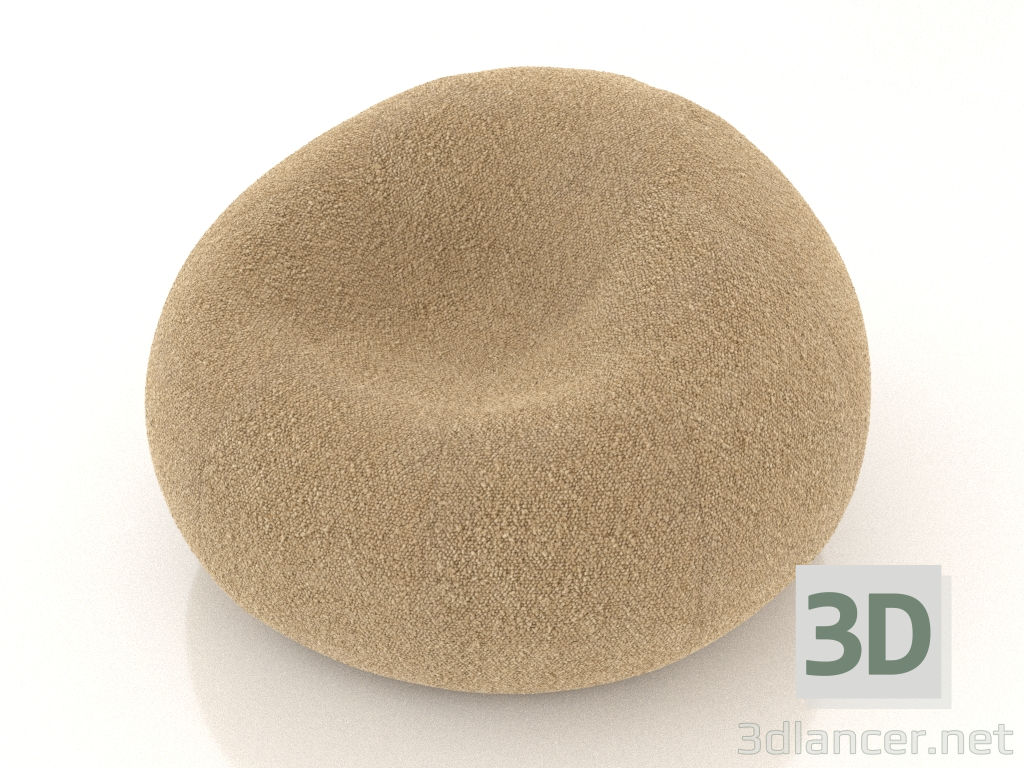 modello 3D Pouf Care (baloo 2076) - anteprima