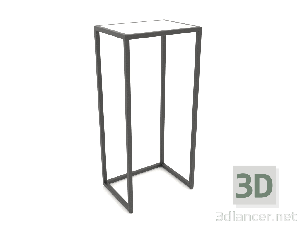 3D Modell Rechteckige Konsole (GLAS, 40x30x86) - Vorschau