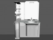 Модульная система для ванной комнаты (композиция 56)