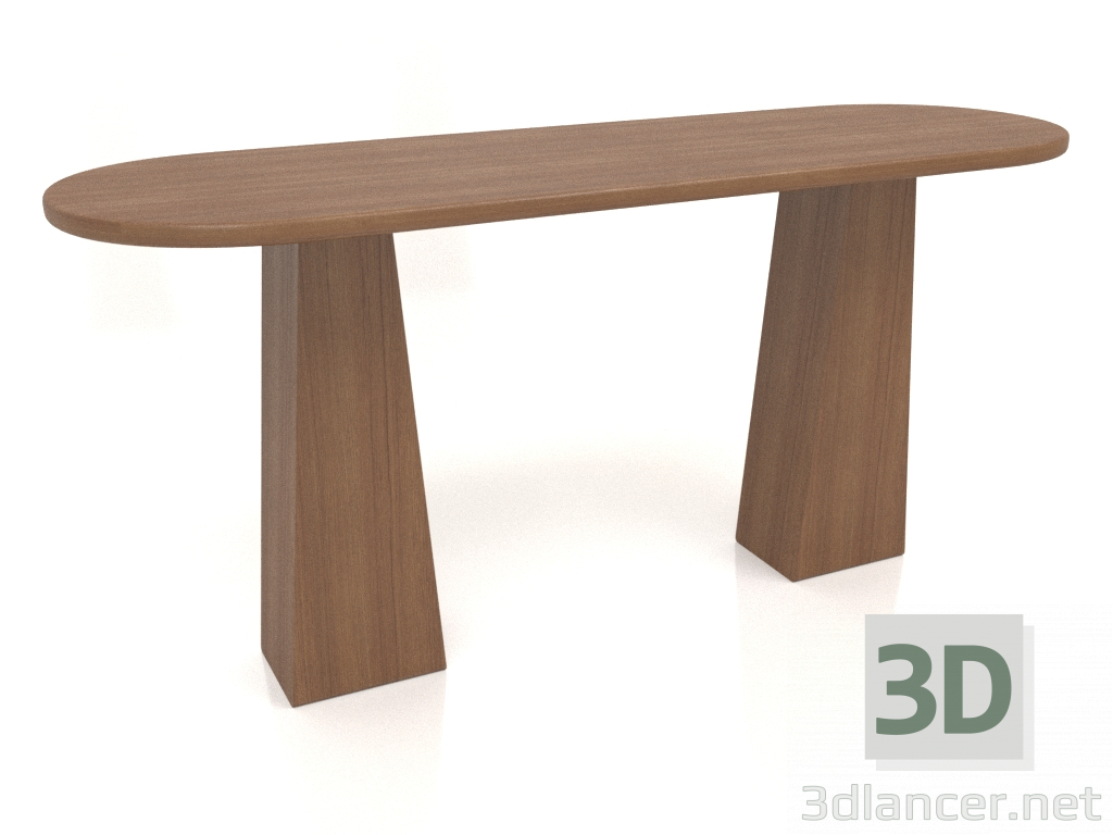 modello 3D Tavolo RT 10 (1600x500x750, legno marrone chiaro) - anteprima