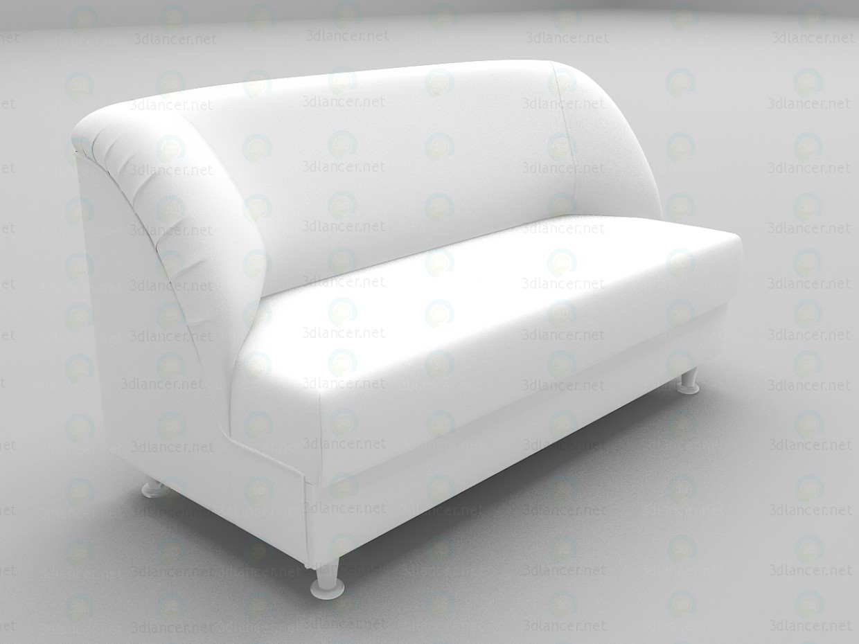 modèle 3D Sofa de bureau - preview
