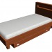 3d модель Ліжко 1-но місцеві 90 х 200 – превью