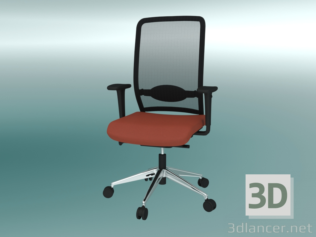 Modelo 3d Cadeira giratória (101SFL P48) - preview