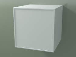 Box (8AUACB03, Gletscherweiß C01, HPL P01, L 48, P 50, H 48 cm)