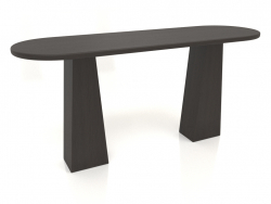 Table RT 10 (1600x500x750, bois brun)