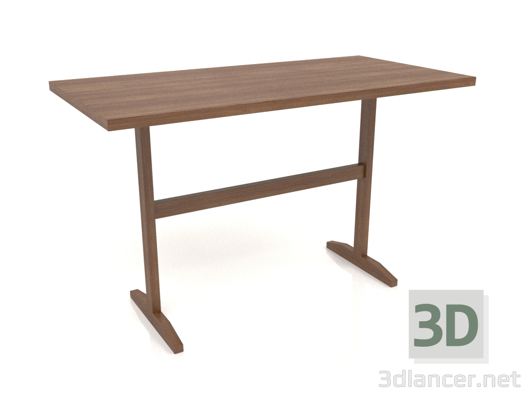 3D modeli Çalışma masası RT 12 (1200x600x750, ahşap kahverengi ışık) - önizleme