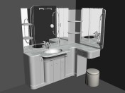 Модульная система для ванной комнаты (композиция 64)