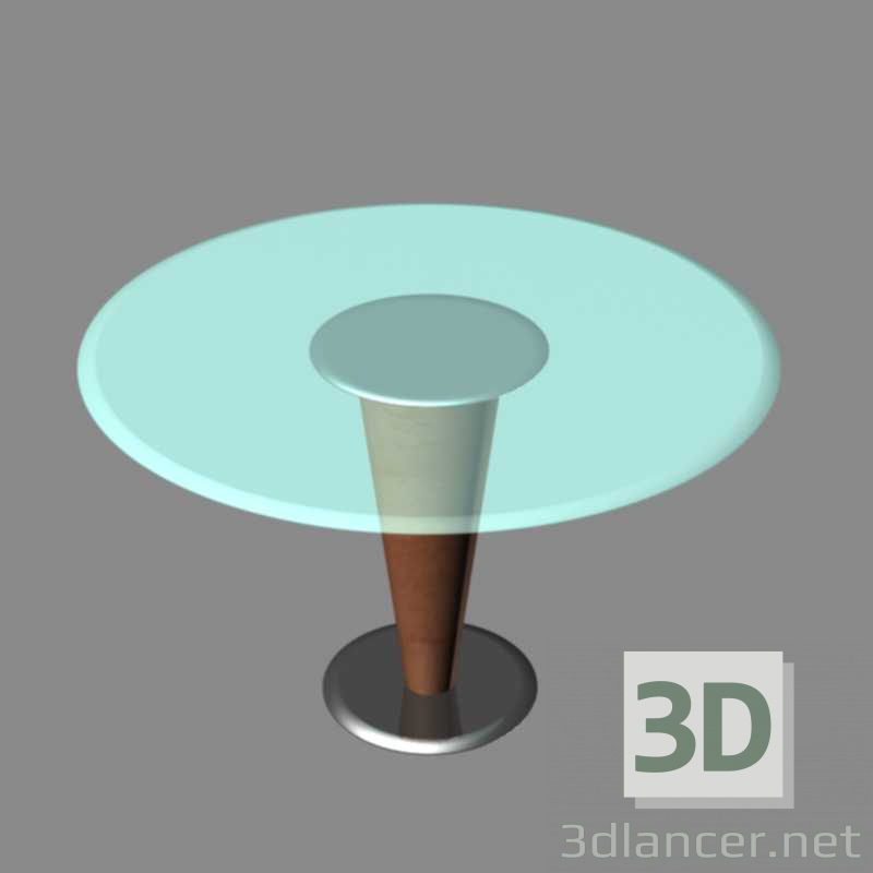 modèle 3D table - preview