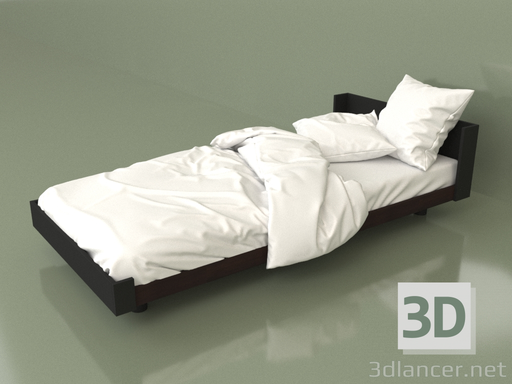 3 डी मॉडल बिस्तर 900х2000 (30303) - पूर्वावलोकन