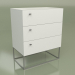 3d model Chest of drawers Lf 340 (White) - preview