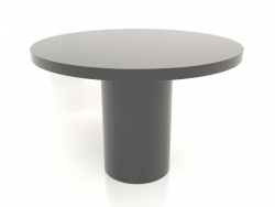 Yemek masası DT 011 (D=1100x750, siyah plastik renk)