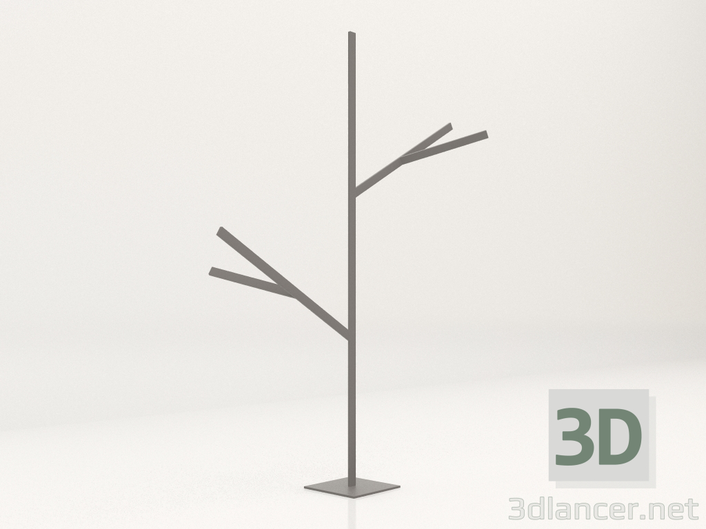 modello 3D Lampada M1 Tree (Grigio quarzo) - anteprima