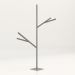 modello 3D Lampada M1 Tree (Grigio quarzo) - anteprima