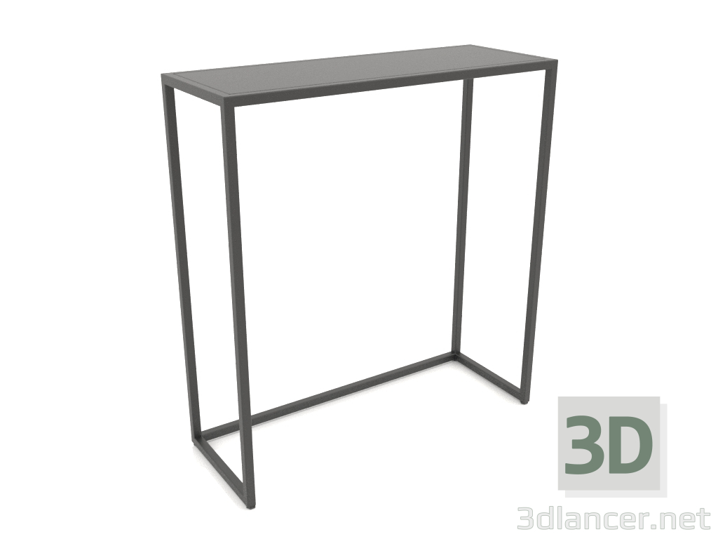 modello 3D Consolle rettangolare (METALLO, 80x30x86) - anteprima