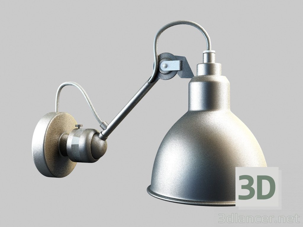 3D Modell Sconces rotto mb12018002-1jb 1 Set schwarz - Vorschau