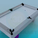 3D Modell Billard-Tisch - Vorschau