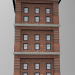 Edificio 3D modelo Compro - render