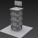Edificio 3D modelo Compro - render